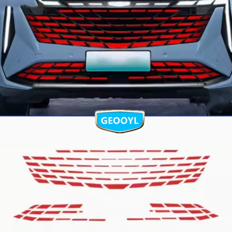 Car Middle Grid Sticker,For Geely Atlas L,Starray,FX11