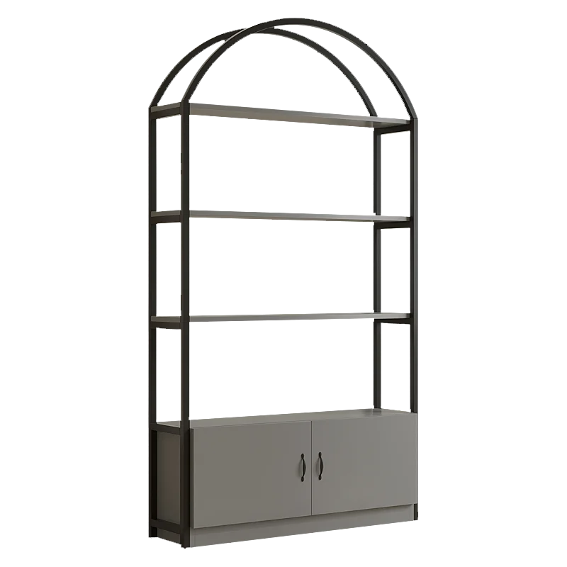 Cosmetics Display Cabinet Beauty Salon Skin Care Barber Shop Product Sample Nail Art Display Multi-layer Shelf