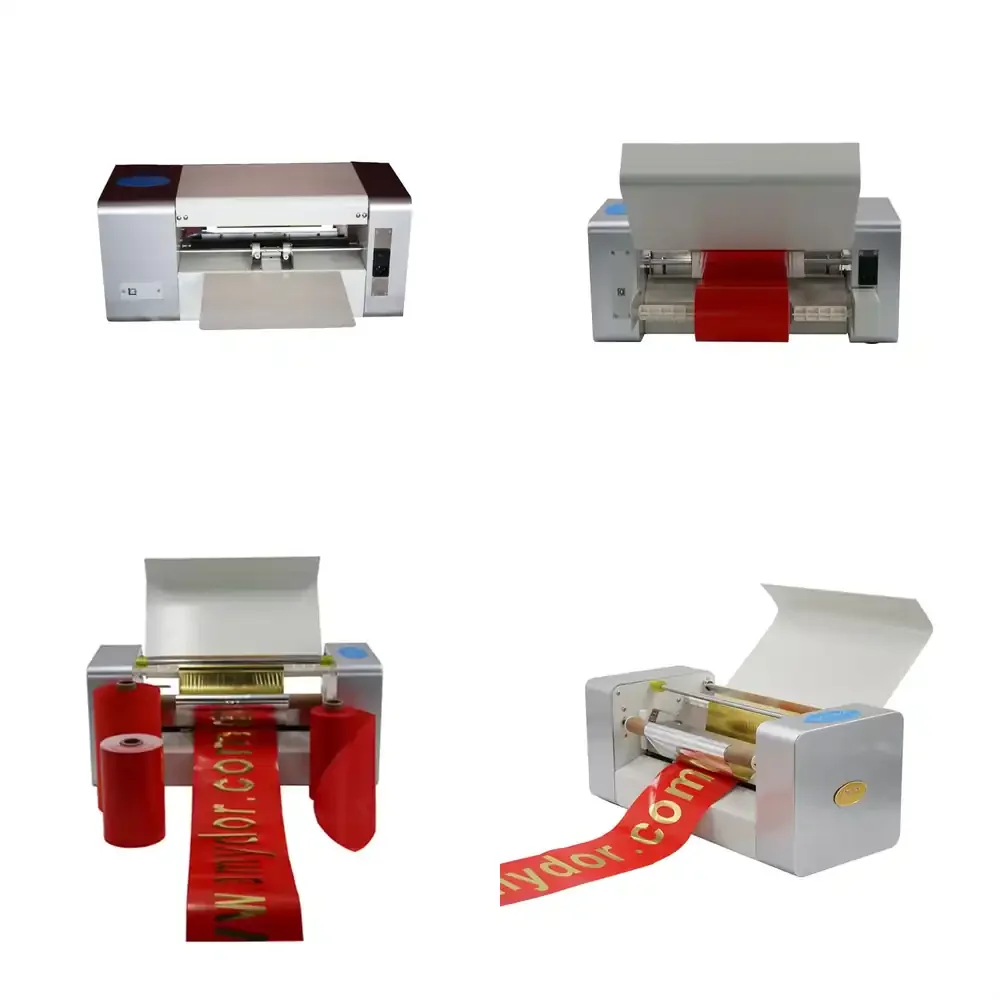 

A4 Happy Birthday Card Gold Foil Digital Printer for Small Products