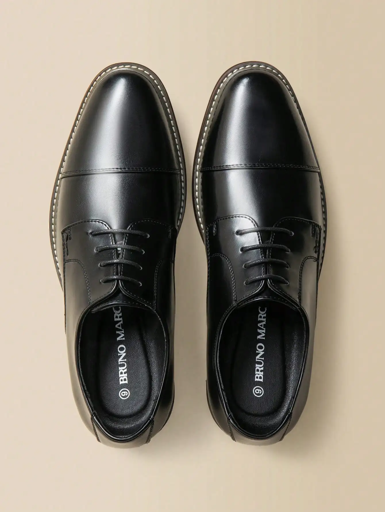 Men's Classic Modern Formal Oxford Lace Up Dress Shoes