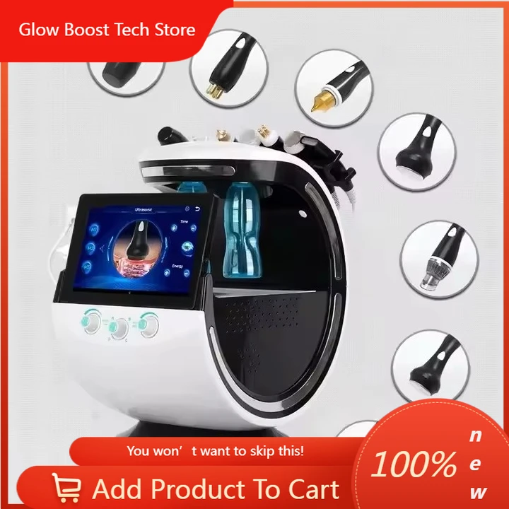 

NY7 in 1 Hydra Skin Hydro Aqua Peel Oxygen Jet Hydroskin Beauty Machine Other Home Use Beauty Equipment with Skin Analysis