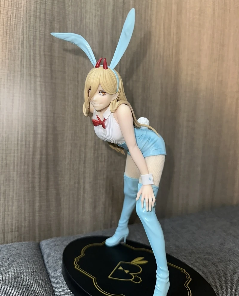 متوفر في المخزون منشار Furyu رجل Bicute الأرانب ماكيما الأحمر الأرنب الطاقة النسخة الزرقاء البلاستيكية نموذج أنيمي المقتنيات الشكل اللعب