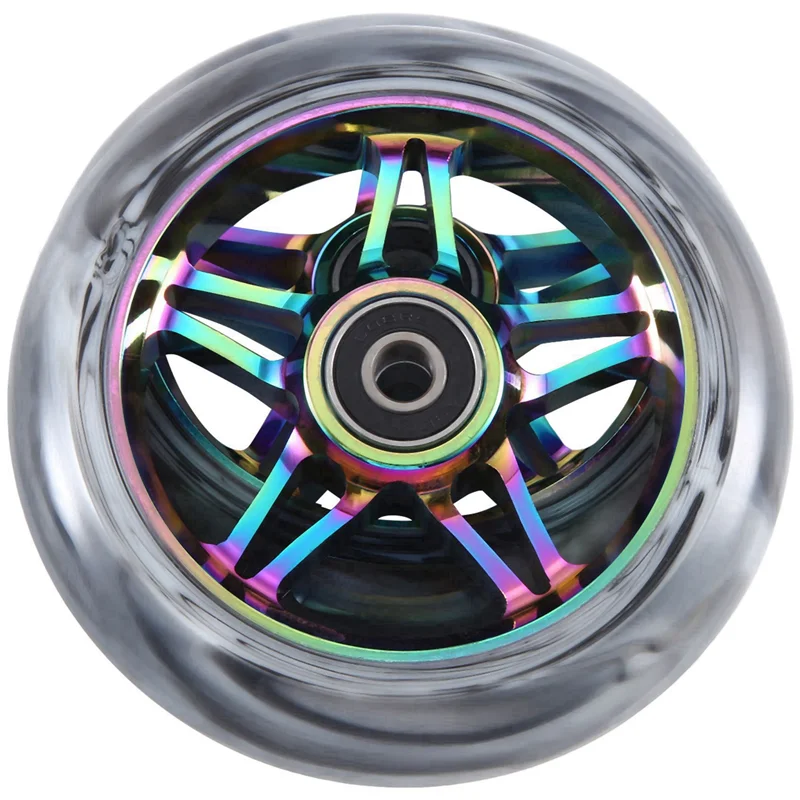 

A99I-2 шт., колеса для электрического скутера, сменные колеса для скутера с подшипником, трюковые колеса для скутера, аксессуары для скутера, детали Compo