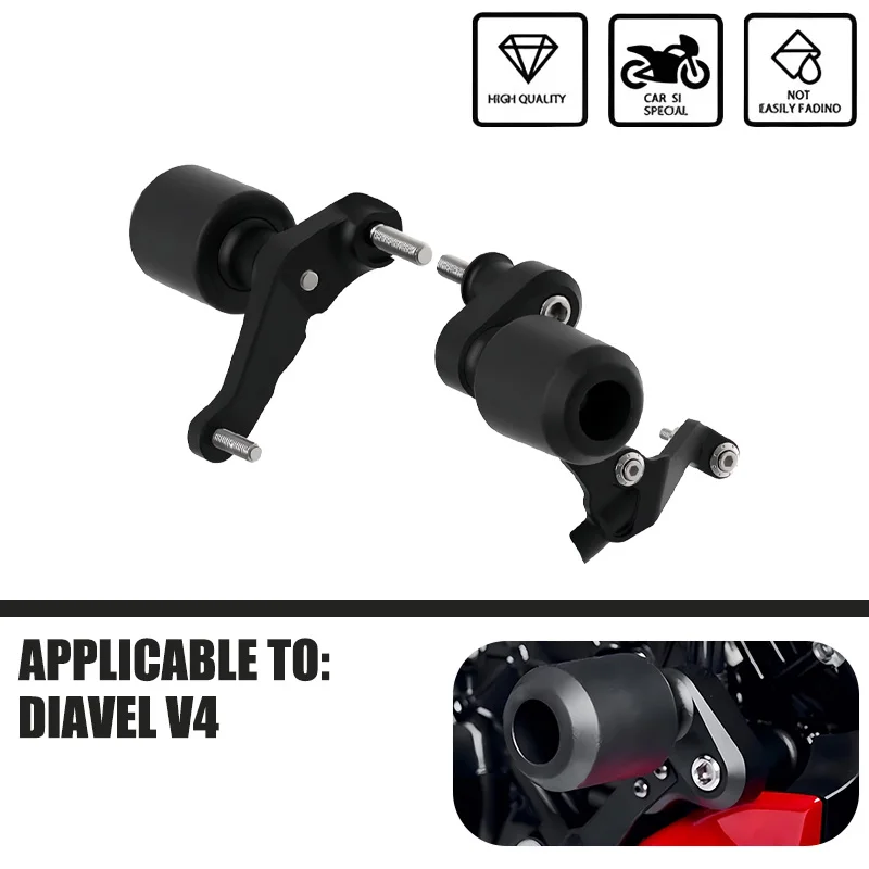 

Motorcycles Engine Protection Cover Frame Sliders Crash Pad Falling Protector Guard For DUCATI DIAVEL V4 2023 2024+