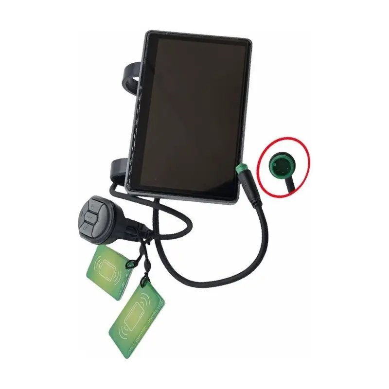 V5.0 Version Upgraded LCD Display With Module For OUXI V8 Electric Bicycle 50Km/H Speedometer Replacement Parts