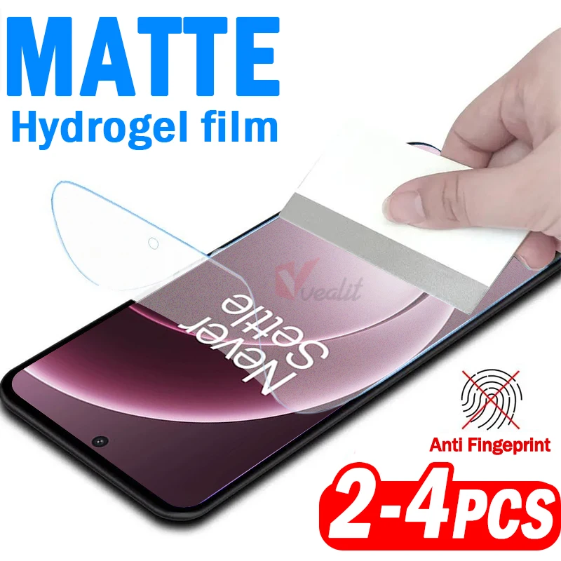 

2-4pcs Anti-Glare Matte Hydrogel Film for OnePlus 15 1+15 15R 13R 13s Ace 6 5 Ultra Screen Protector Nord CE5 CE4 3 Lite Film