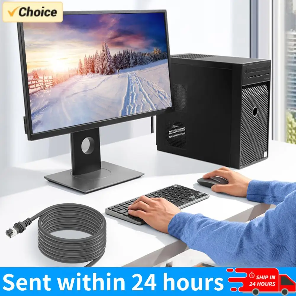 

Кабель Ethernet для Starlink Gen 3, водонепроницаемый, стандартный, V3, 2000 Мбит/с, Plug and Play, для прямоугольной спутниковой антенны Starlink V3