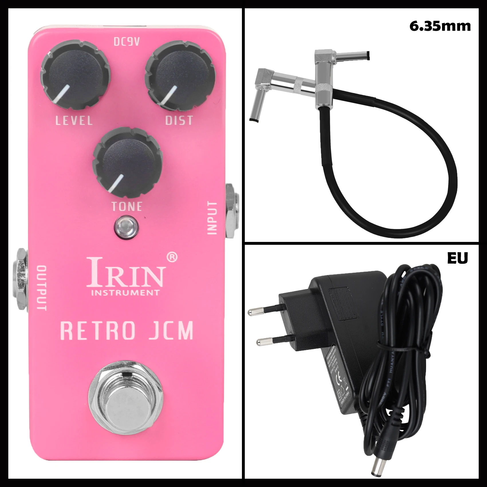 

IRIN RS-13 Electric Guitar Effects Pedals Retro JCM High Gain Guitar Effect Pedal True Bypass New Model Guitar Parts Accessories