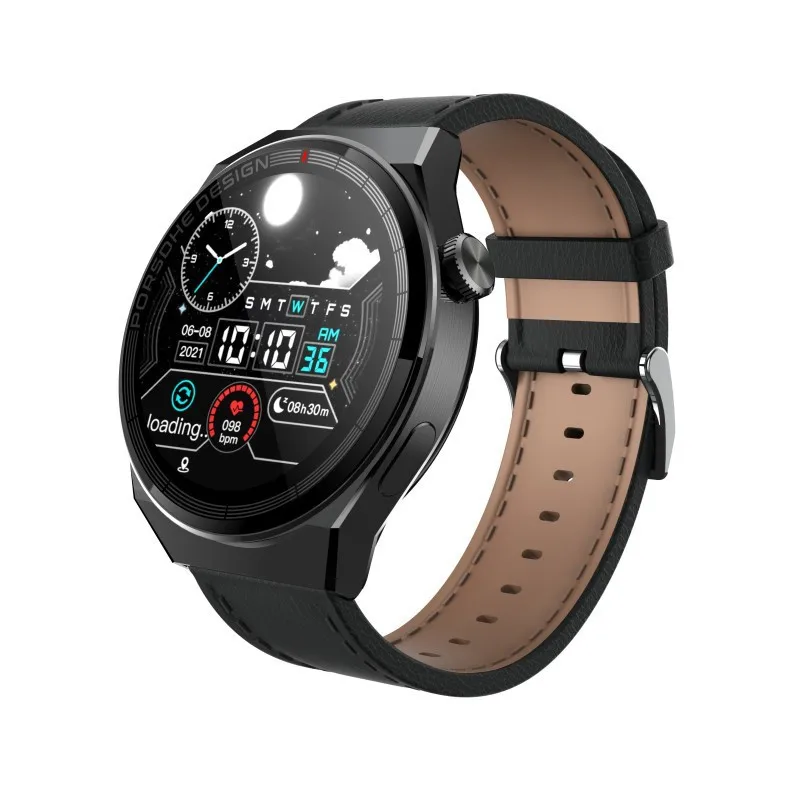 X5pro smartwatch blood pressure heart rate bluetooth call NFC sports bracelet GT3 Porsche new