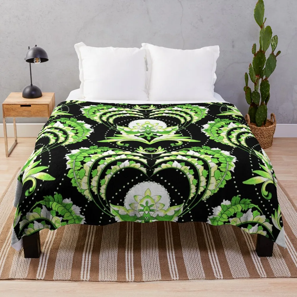 

Stylized flowers Throw Blanket wednesday Beautifuls Extra Large Throw Summer Beddings Blankets