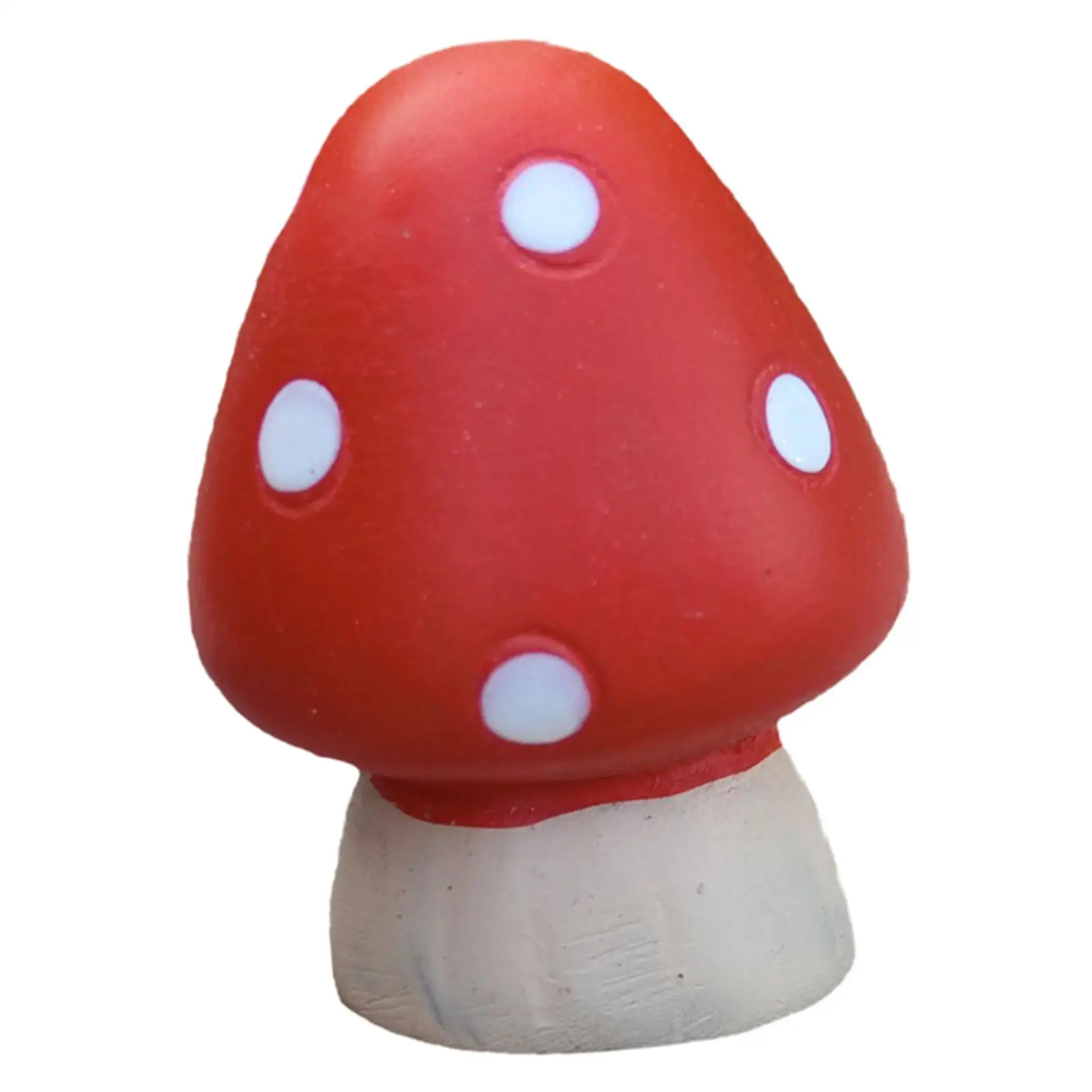 Adorable Red Mushroom Flower Pot Lawn Decorative Decor Mini Mushroom