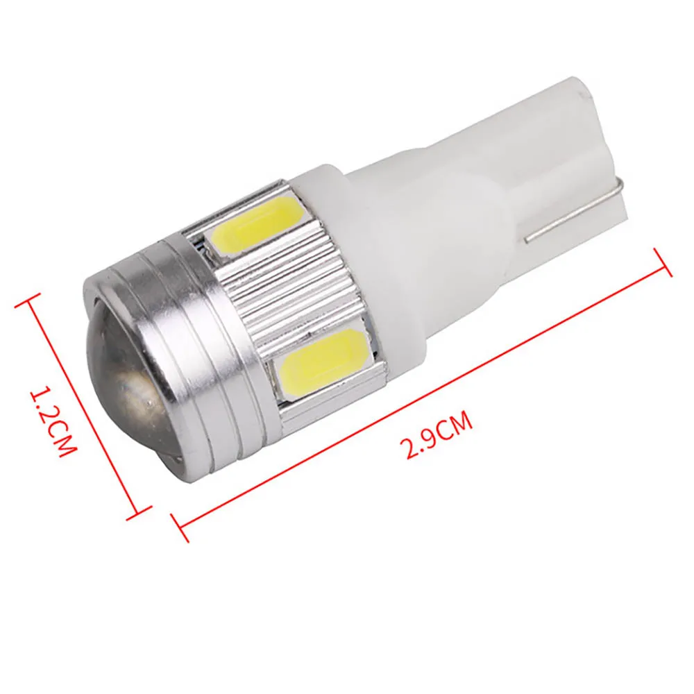 

Автомобильная светодиодная лампа T10 5630 6SMD, белая