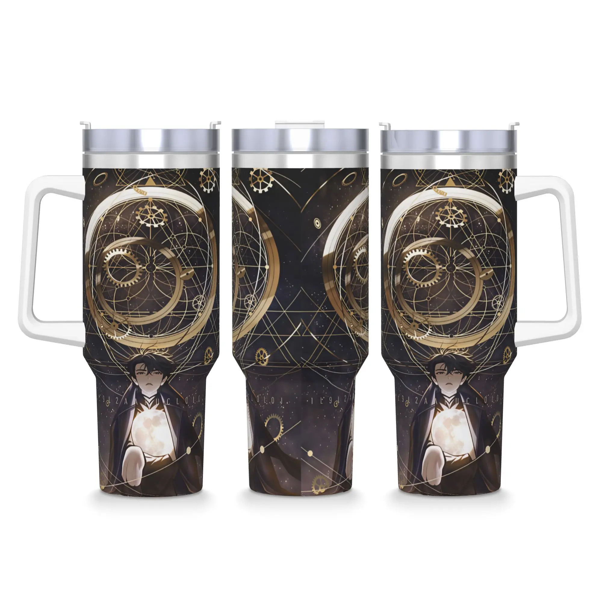 Stainless Steel Tumbler Omniscient Readers Viewpoint Thermal Mug  Keep Heat Cold Drink Car Mugs Camping Printed Water Bottle