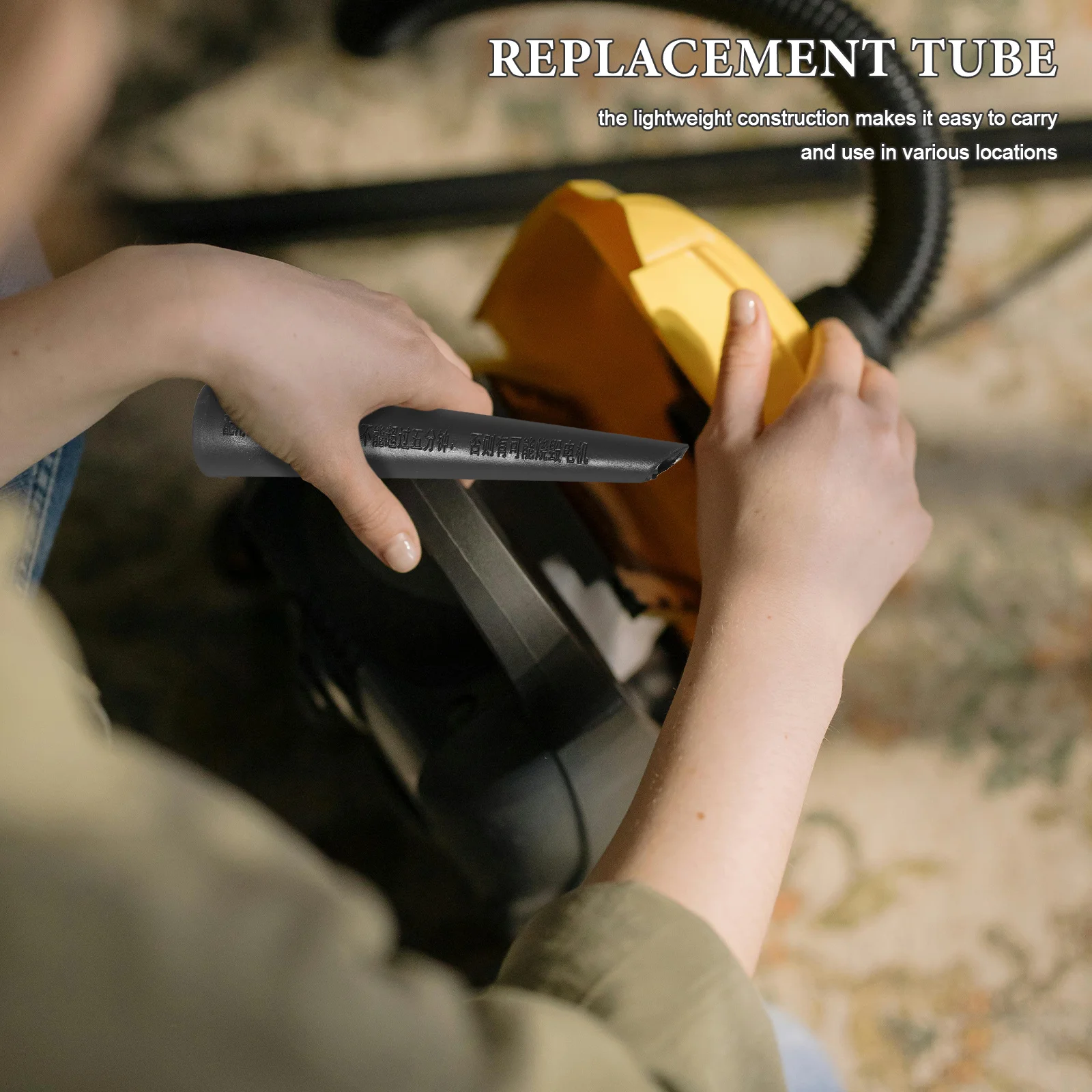 

1pcs Portable Plastic Blower Tube For Leaf Blower Air Dryer Replacement Nozzle High-Temperature Resistant Lightweight Efficient