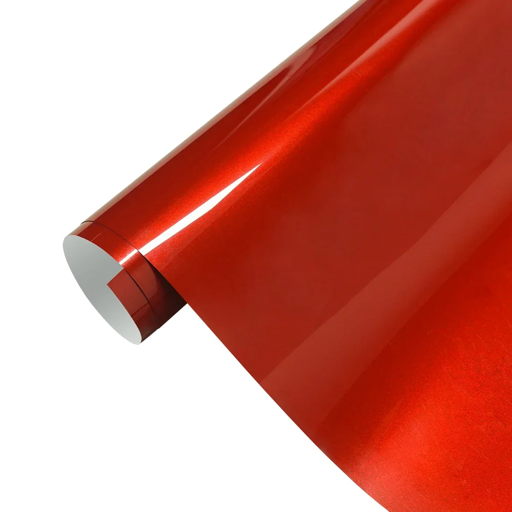 

Металлическая краска, красная виниловая пленка, изменение цвета для модификации кузова автомобиля, полное покрытие, водонепроницаемая наклейка, комплект «сделай сам», аксессуары