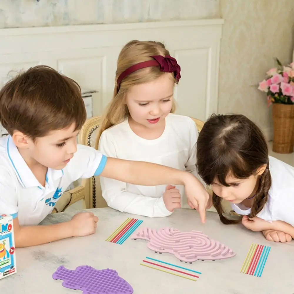 Tavola di attività sensoriale in Silicone formazione di abilità di Puzzle per bambini tavola sensoriale silenziosa sviluppo di attività di abilità motorie