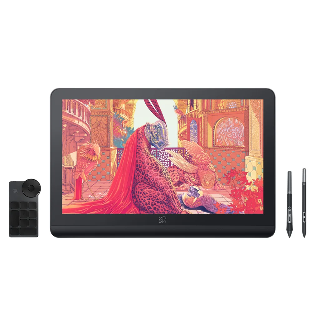 XPPen Artist Pro 19 Graphic Tablet Monitor 18.4 inch 4K Pen Display 159%sRGB with 2 Pens 16384 Levels for Windows mac Linux