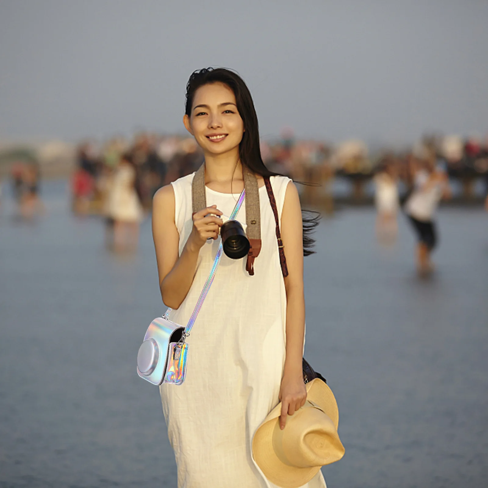 حافظة كاميرا لهاتف Mini 11 9 8 مقاومة للكسر ومضادة للخدش من البولي يوريثان حقيبة كاميرا فورية حامي محمول للسفر والتنزه #5