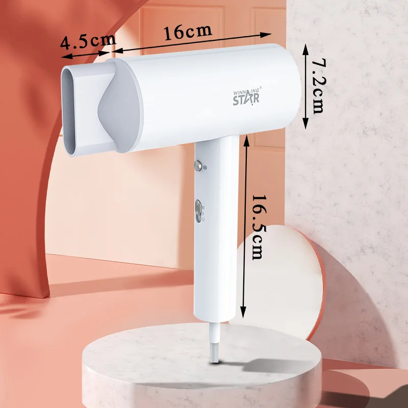 صالون النجوم الفائز الاحترافي عالي السرعة ​ ​ مجفف شعر احترافي صغير الحجم ومزود بمحرك الرياح