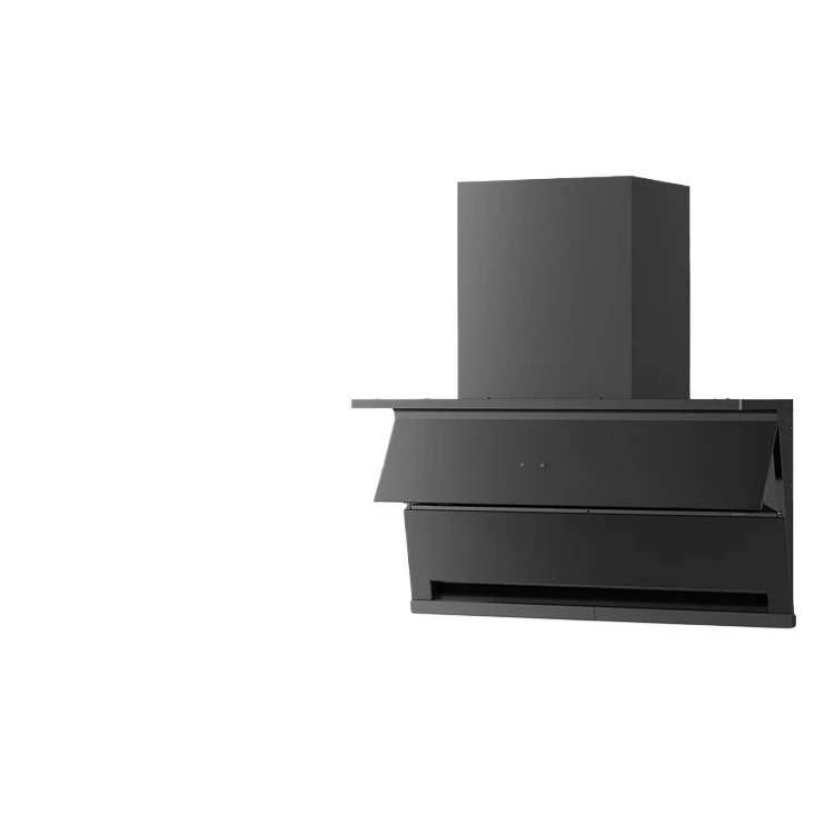 

Household ultra-thin range hood upper and lower structure large suction top side double suction stove