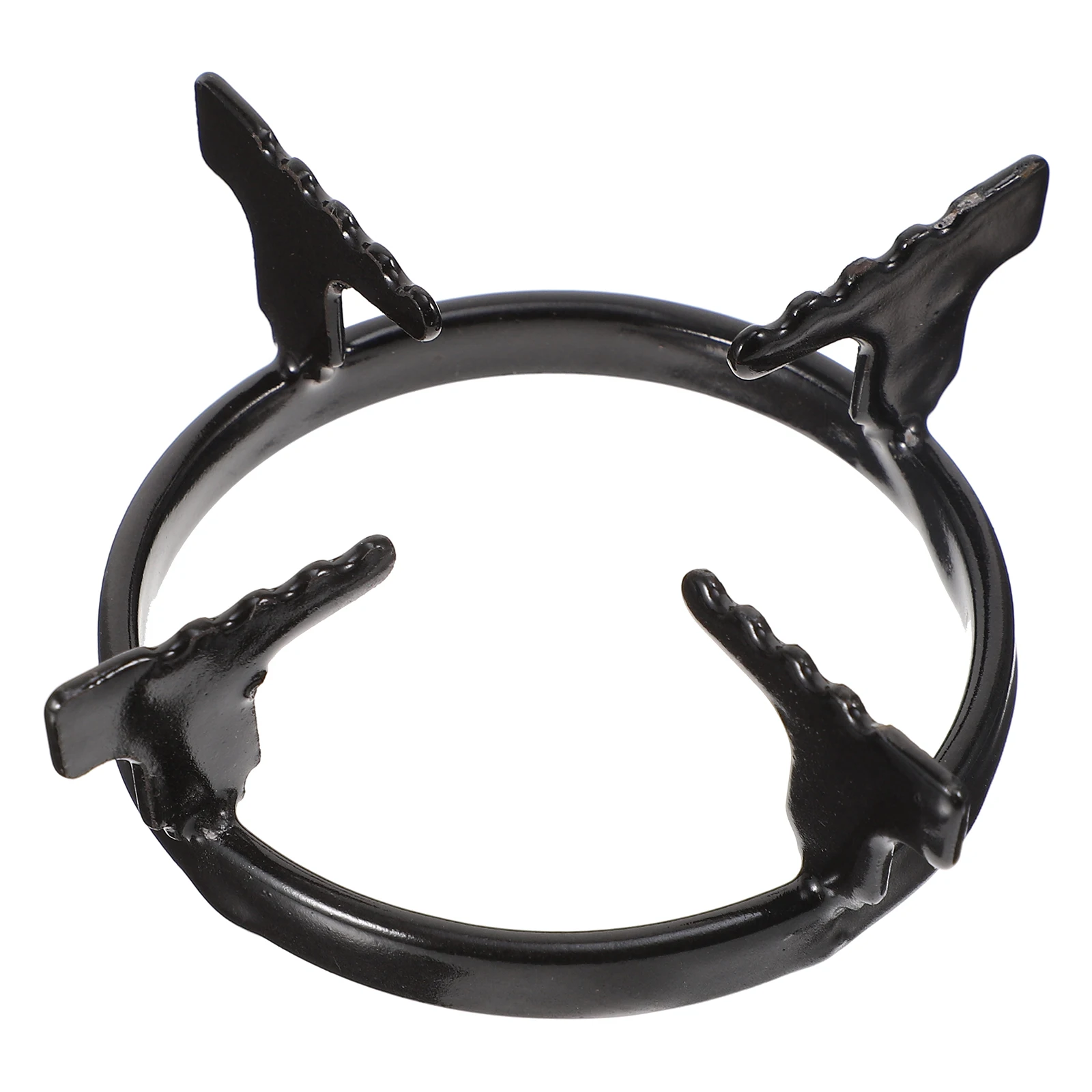 

Coffee Stove Rack Gas Burner Stand Wok Holder Pot Cooker Black Universal Stands