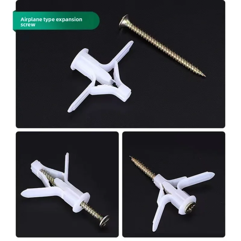 المسمار التوسع البلاستيكي للوحة الجبس فراشة النايلون التوسع الترباس المكونات المطاطية توسيع المكونات أنبوب التوسع موضوع كامل #3