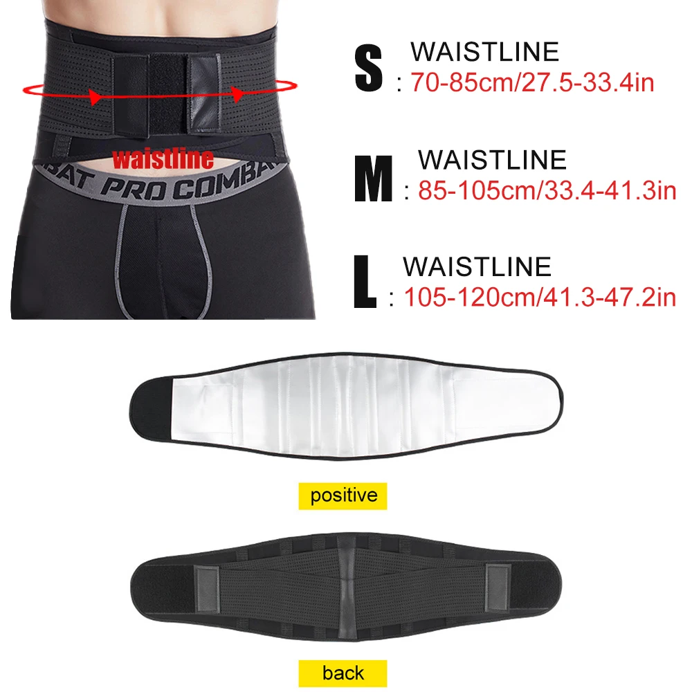 Decompression Lumbar Support Belt For Women Men, Anti-skid Breathable Waist Trainer For Sciatica Scoliosis, Pain Relief Low Back