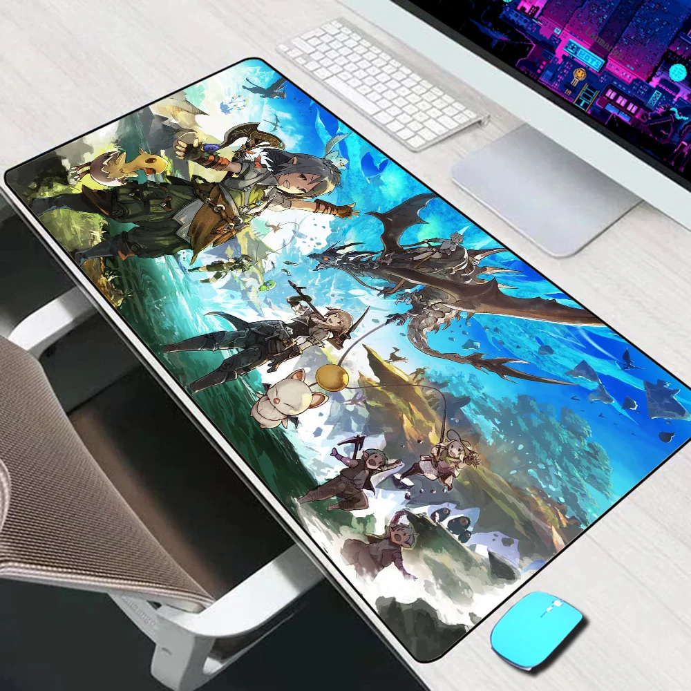 Final Fantasy XIV Online Large Mouse Pad Gaming Accessories Mouse Mat Laptop Keyboard Mat PC Gamer Desk Pad Computer Mousepad