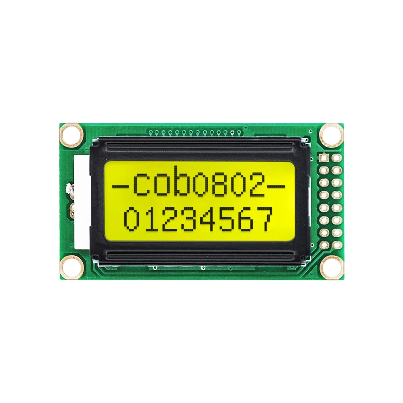 0802 LCD Display Module 8 x 2 Character 5V LED Backlight 16P LCM LCD Blue/Green Screen For Arduino DIY Kit