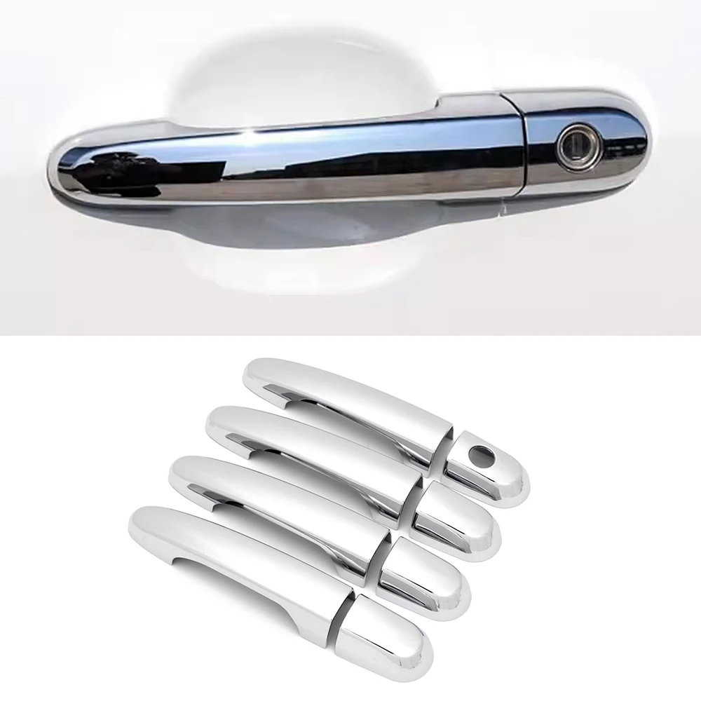 Für KIA Sportage 2005–2010, Chrom-Styling, Chrom-Seitentürgriff-Abdeckung, Verkleidung 2006 2007 2008 2009