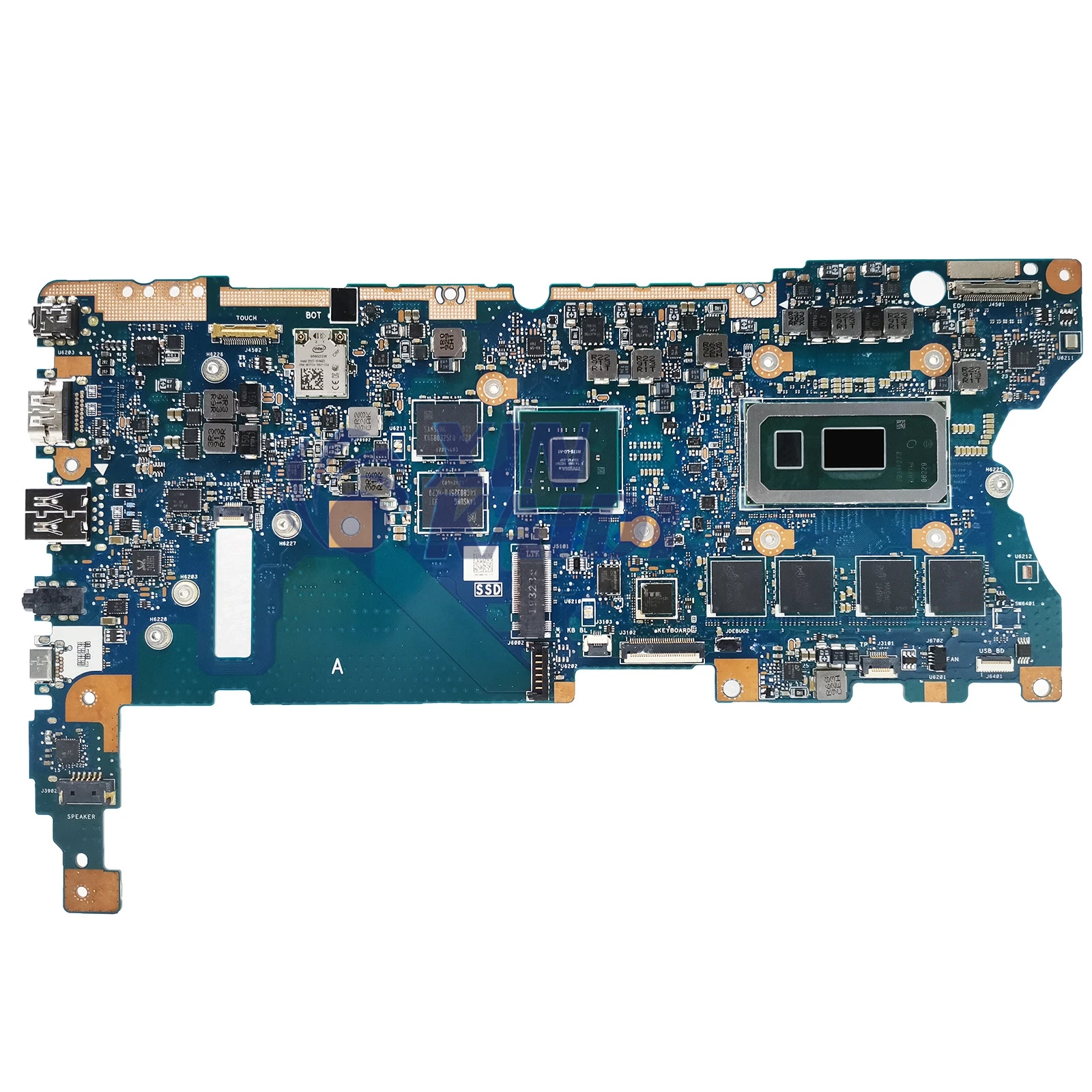 Imagem -02 - Placa-mãe Portátil para Asus Zenbook Flip 14 Ux461fa Ux461u Ux461fn Ux461 Mainboard 4gb 8gb 16gb de Ram i3 i5 I78th Gen