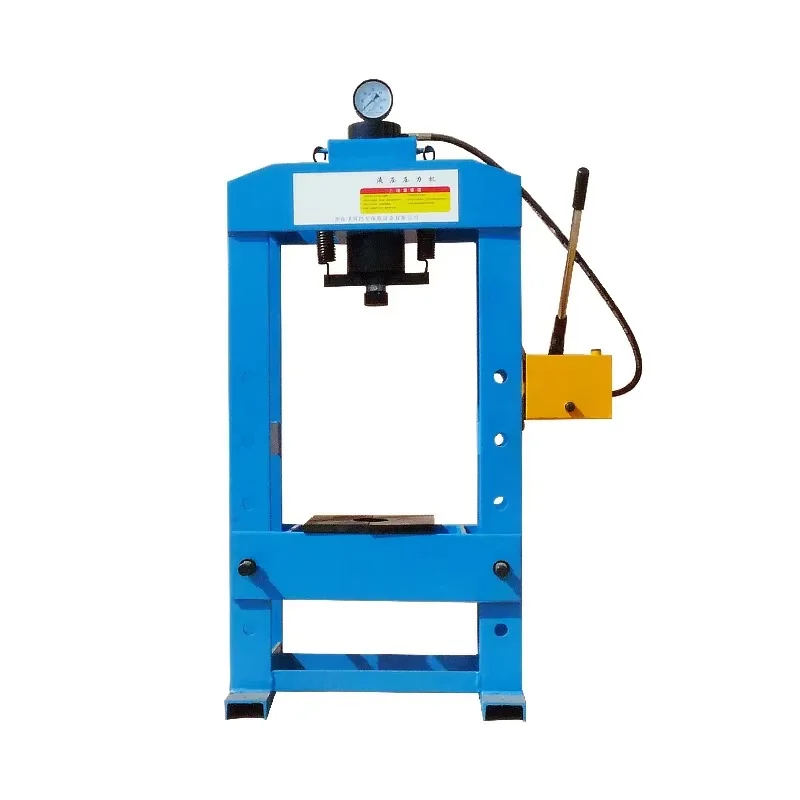Good quality 50 tonnage force Manual Pressing machine Small hand pump ful Hydraulic Repair Bearing Press
