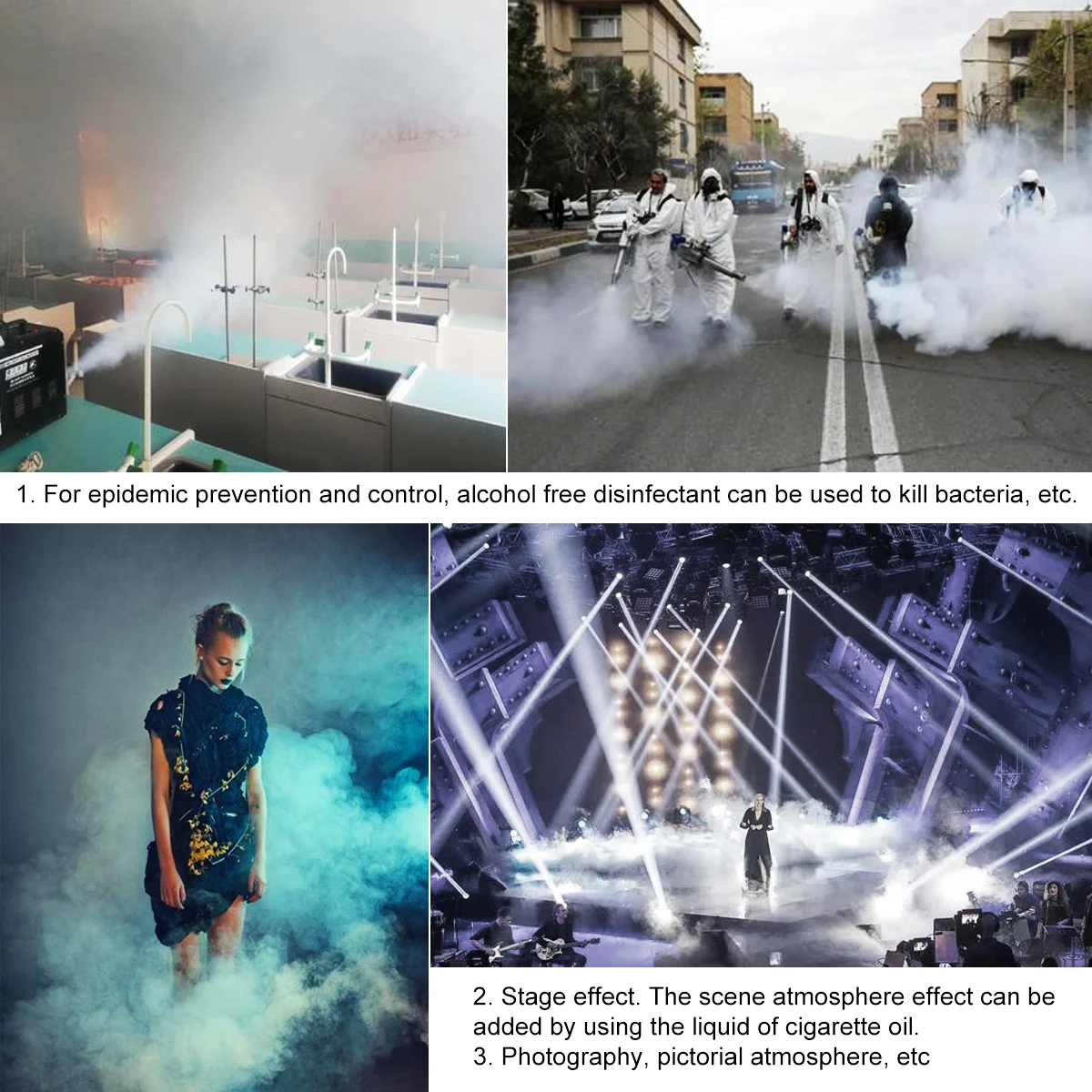 Draad Controle 400W Kap Rookmachine Professionele Rookmachine Ejector Met Afstandsbediening Fit Voor Bruiloft/Stage/bar/Ktv