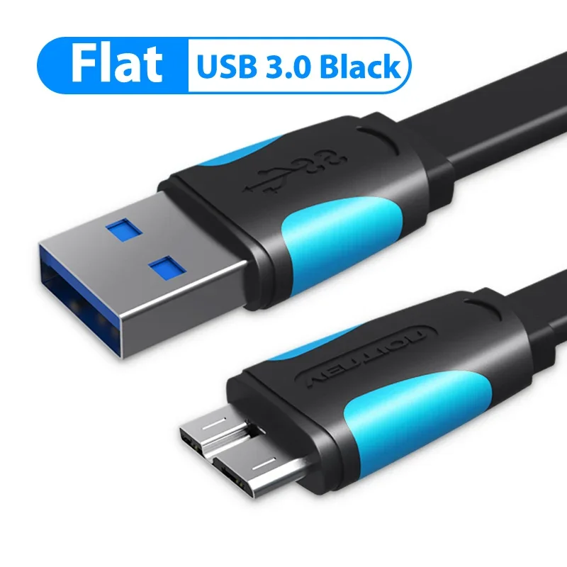 Ventie Micro USB 3.0 Kabel 3A Snelle Oplader Datakabel Mobiele Telefoon Kabels voor Samsung Note 3 S5 Toshiba Sony USB Micro B Kabel