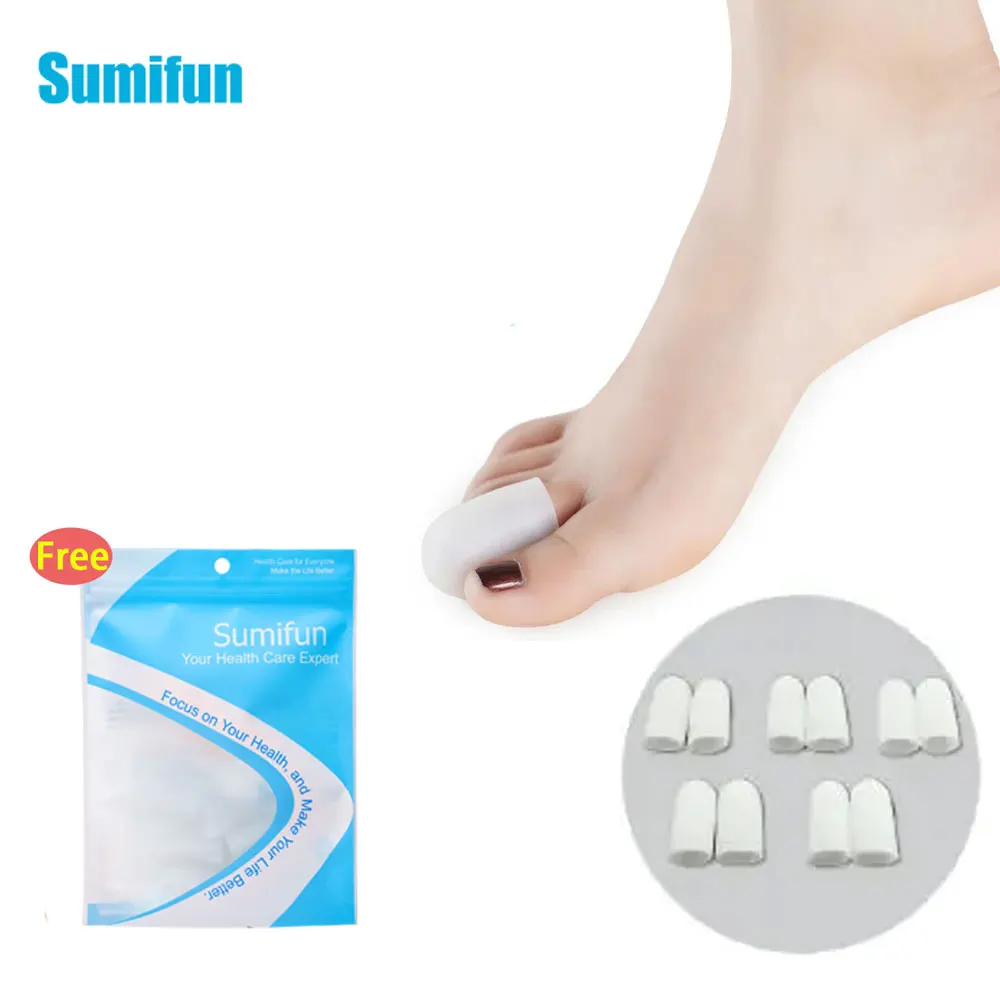 

1/3/5/10Pairs Silicone Big Toe Protector Blister Protective Pad Foot Calluses Corns Anti Friction Protection Insole Pedicure