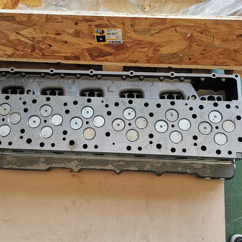 

Genuine C11 C13 Engine Cylinder Head 305-0617 3050617 New Caterpillar Cylinder Head For 345C 345D 349D