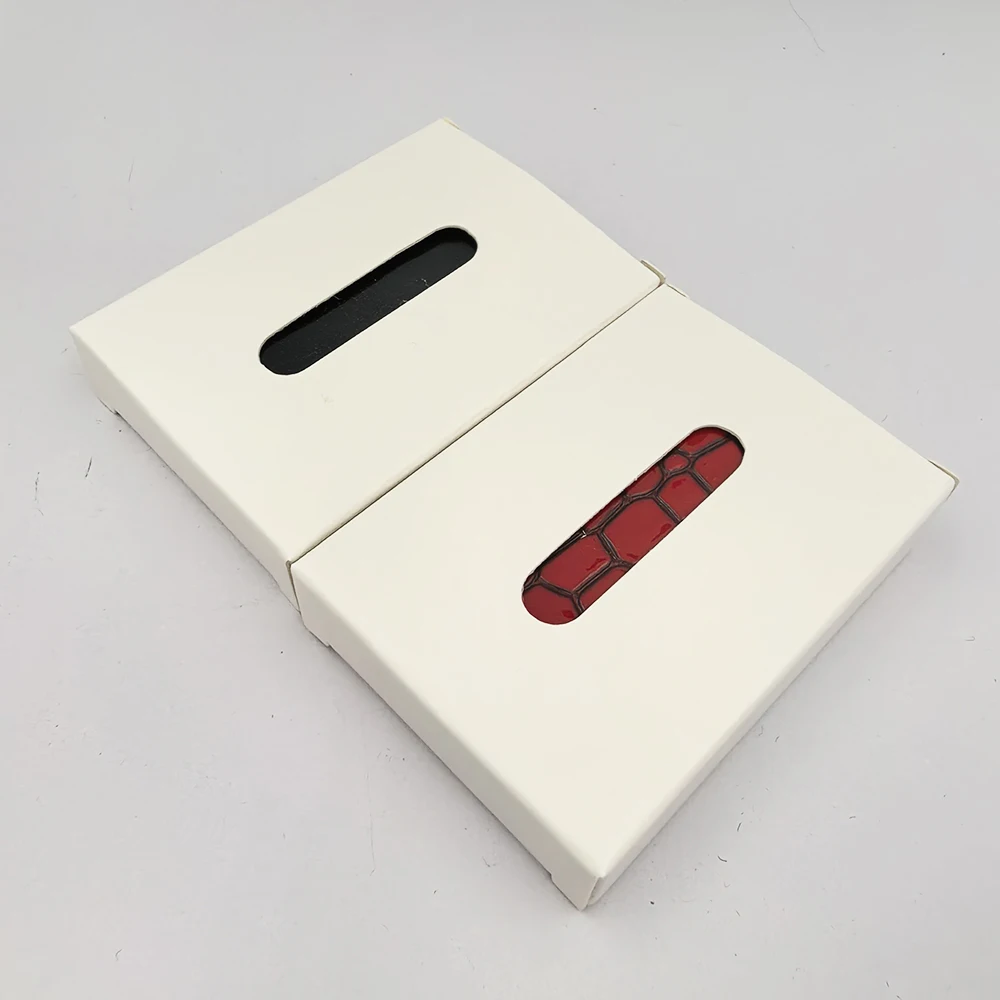 حافظة صندوق مطابقة معدنية مع مكان لاصق، قابلة لإعادة الاستخدام، زر واحد للتخييم في الهواء الطلق، حقيبة تخزين محمولة لعصا الثقاب #6