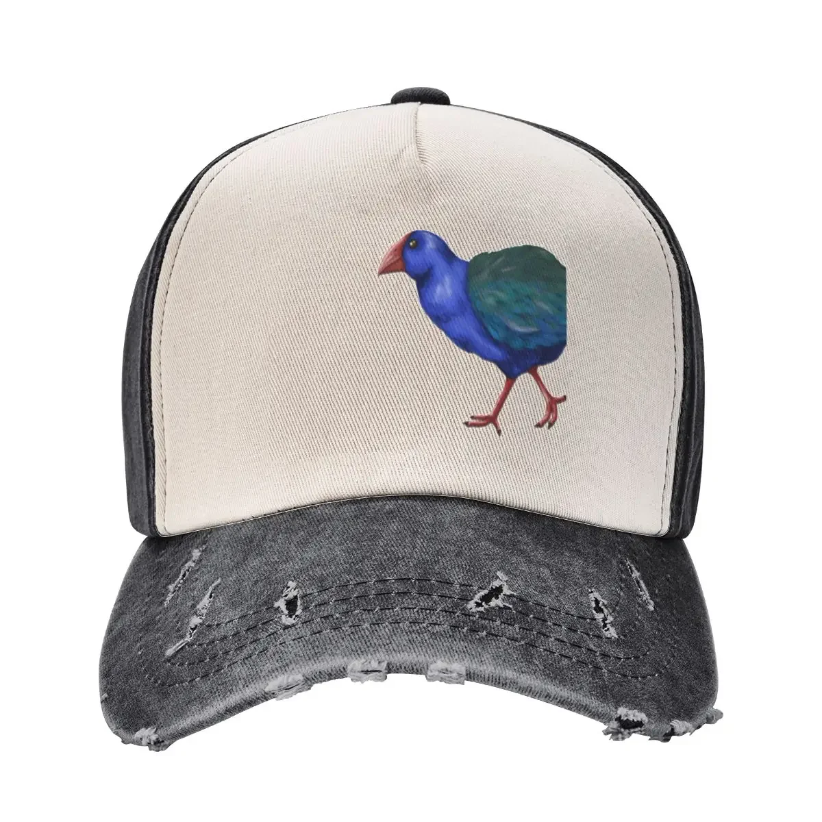 Steady Takahe *Animals of New Zealand* Baseball Cap fishing hat Trucker Hat Girl'S Hats Men's