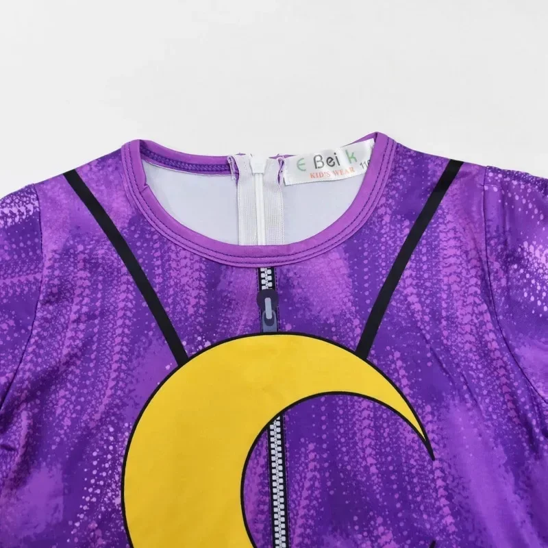 Smiling Critters Cat Nap Cosplay Costume Aminal purple cat Catnap Bodysuit Jumpsuit Outfits Suit s  Halloween Costume view 6