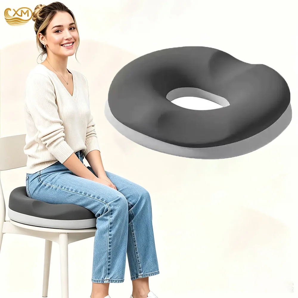 Pillow Comfort Donut Seat Cushion Sofa Hemorrhoid Memory Foam Anti Hemorrhoid Massage Tailbone Pillow Office Car Seat Cushion