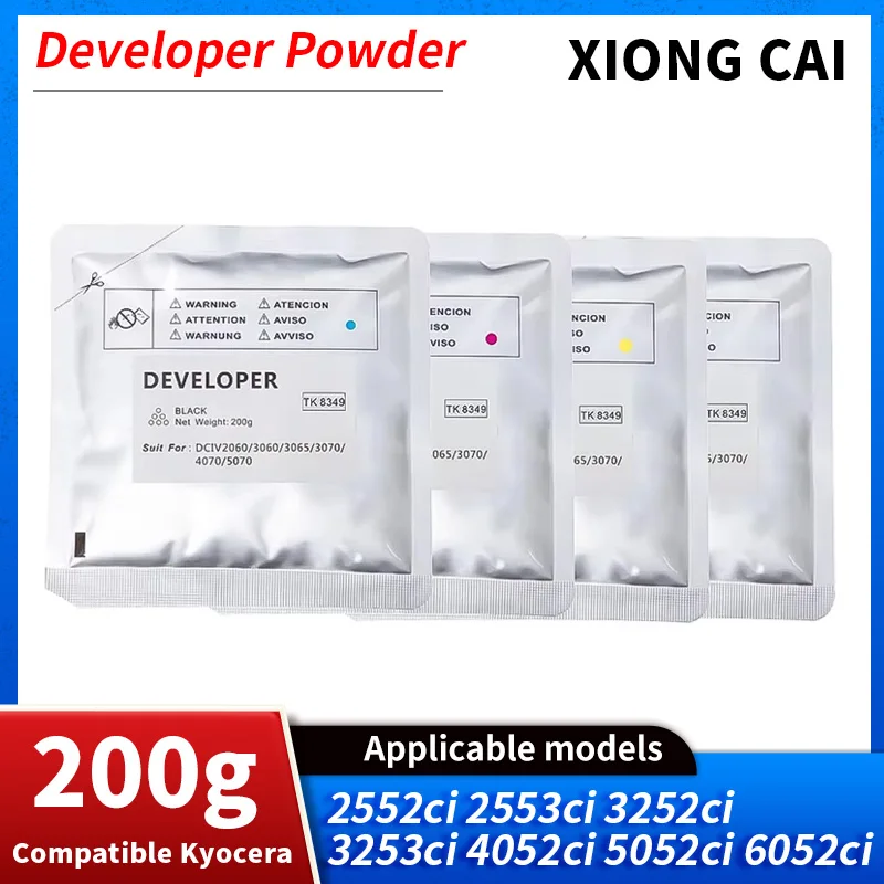 302L793010 (DV-8350K) Black Developer Powder For Kyocera TASKalfa 2552ci 2553ci 3252ci 3253ci 4052ci 5052ci 6052ci