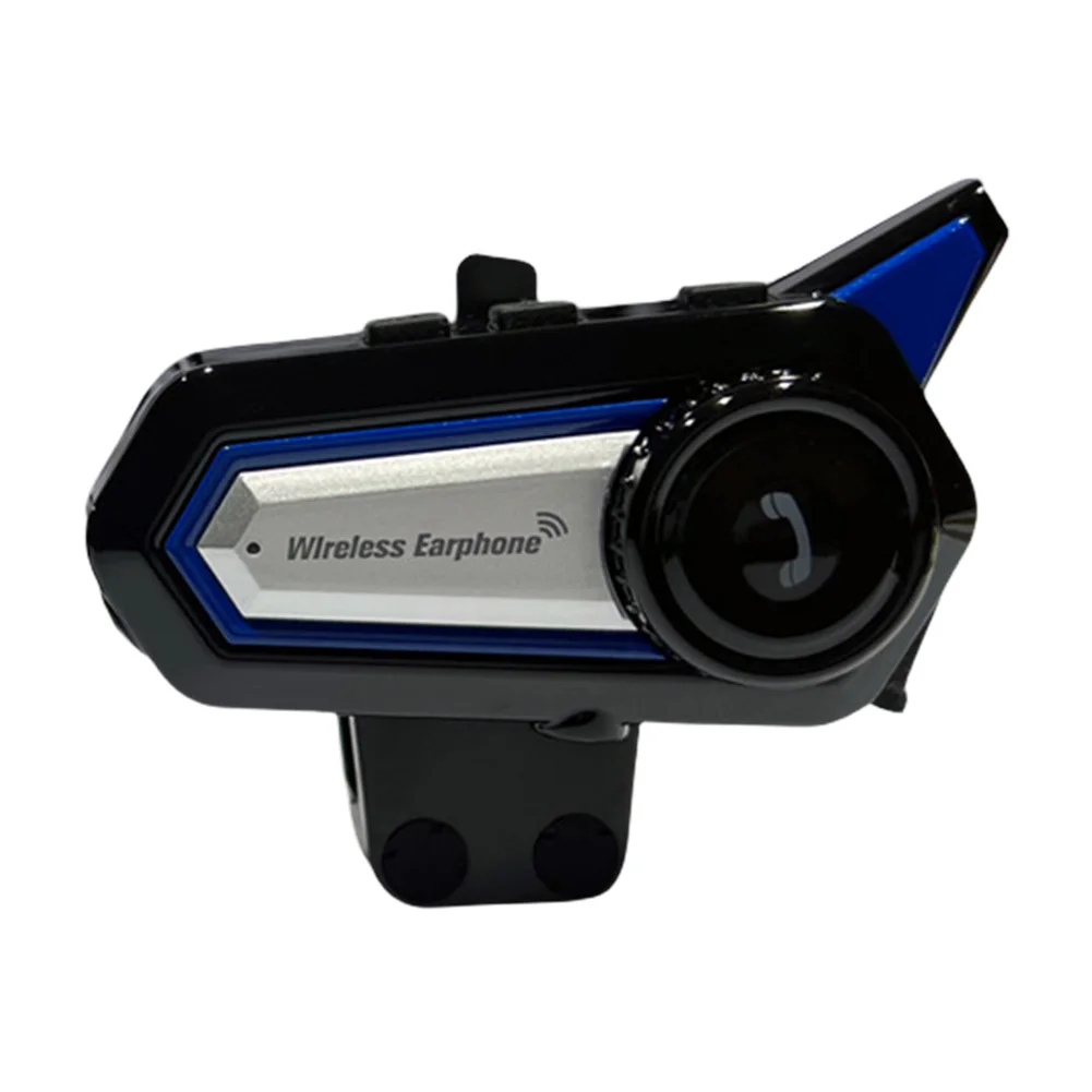 

Motorcycle Helmet Earphone with Warning Light Bluetooth-compatible 5.0 Helmet Headphone BT31 Stereo Earphone Waterproof with Mic