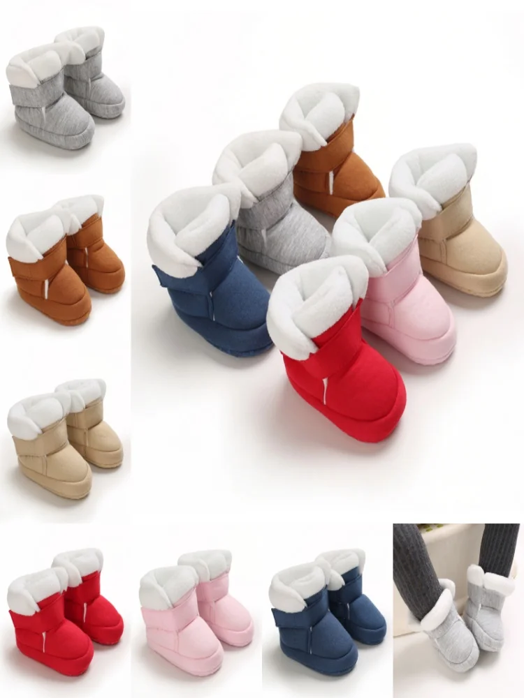 

Fashion Children Casual Shoes Girls Boys Cotton Snow Boots Warm Kids Boots Boy Winter Cotton Shoes Sneakers