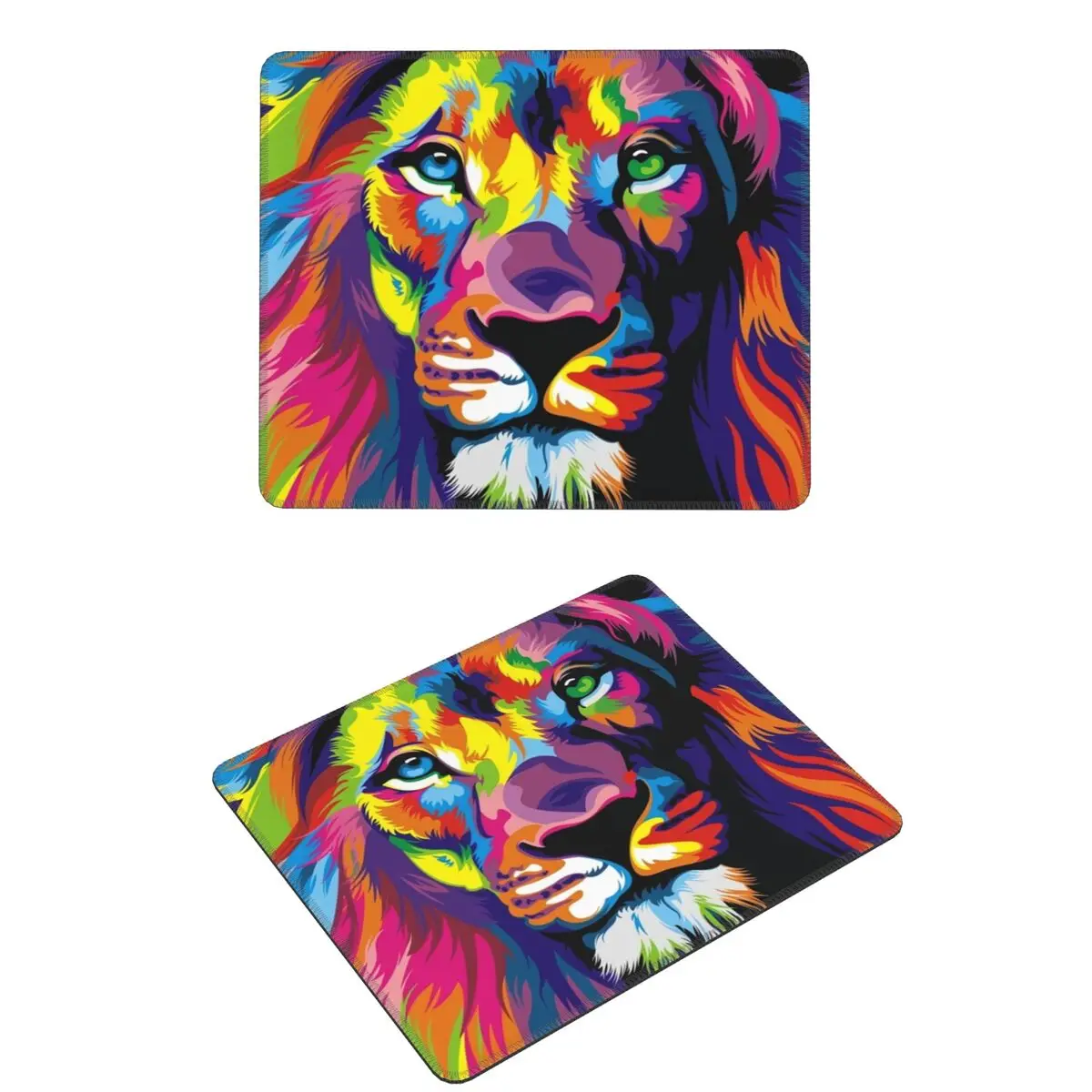 

Бэнкси Радуга Лев граффити поп-арт живопись коврик для мыши компьютерная клавиатура коврик для мыши игровой ПК настольный коврик офисные коврики для стола