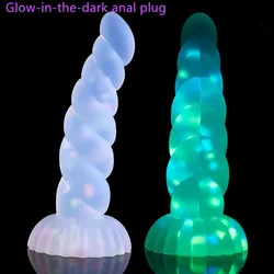 Hot Twist Butt Plug 3 Size Silicone Anal Plug Sexy Shop Produts Adult Toys Anel Man Sextoy Small Dildo Forma Di Man Anal Toy