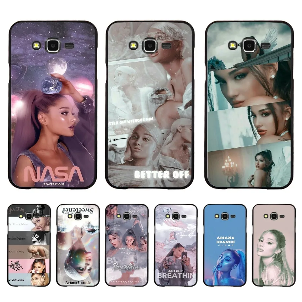 singer A-Ariana Grande Phone Case For Samsung J 7 plus 7core J7 neo J6 plus prime J6 J4 J5 Mobile Cover