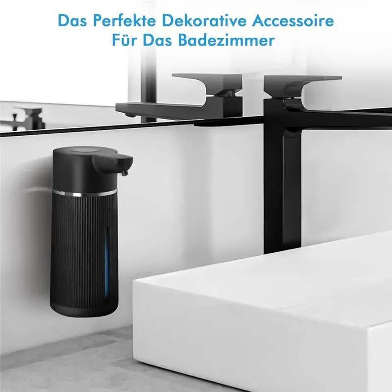 B51CNEW! Automatic Soap Dispenser Electric Soap Dispenser Automatic Wall Mounting With USB, Rechargeable For Bathroom, Kitchen