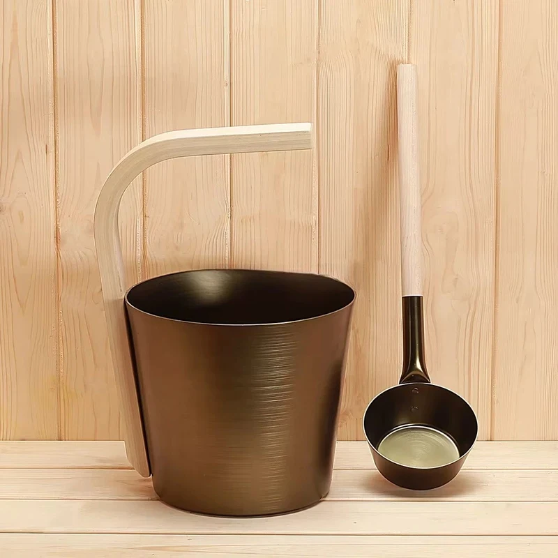 Anodizing L Bucket And Ladl Room High Quality Sauna Accsori