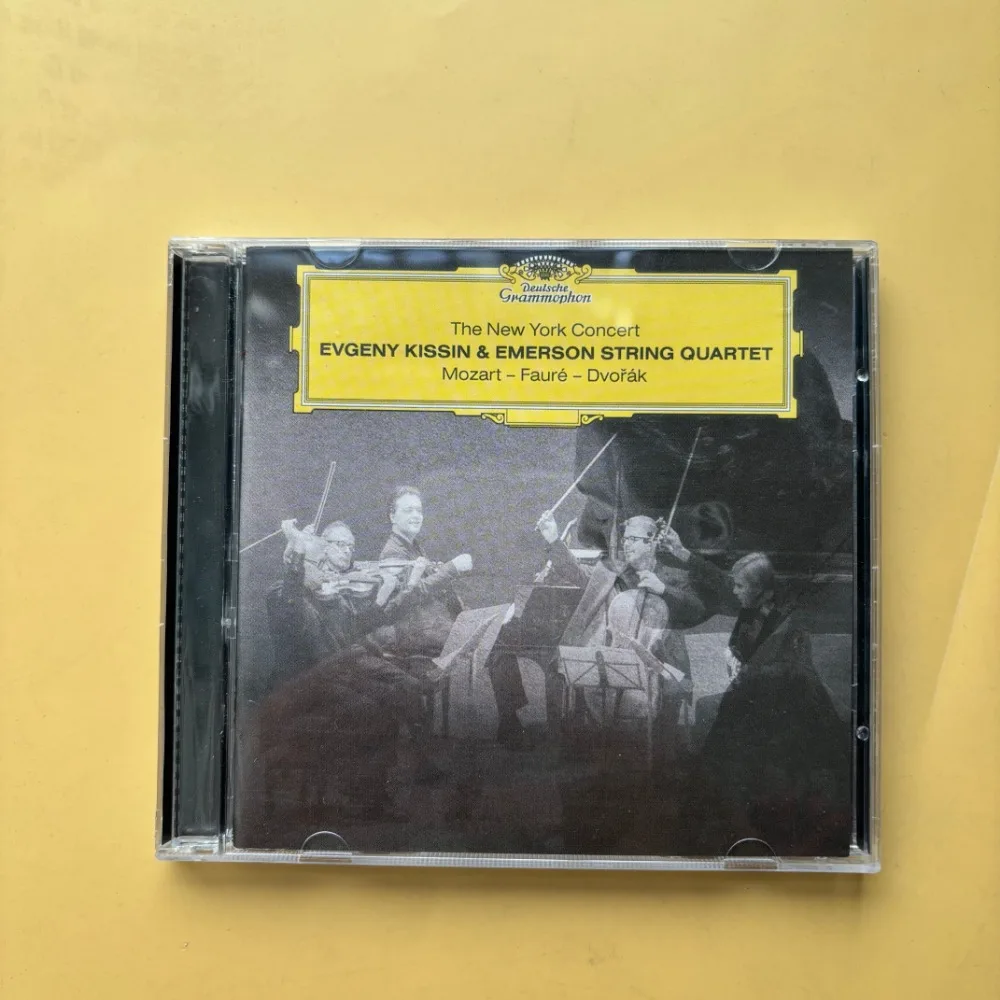 Evgeny Kissin y Cuarteto de Cuerdas Emerson Mozart Faure Dvorak 2CD Concierto en Vivo de Nueva York Disponible