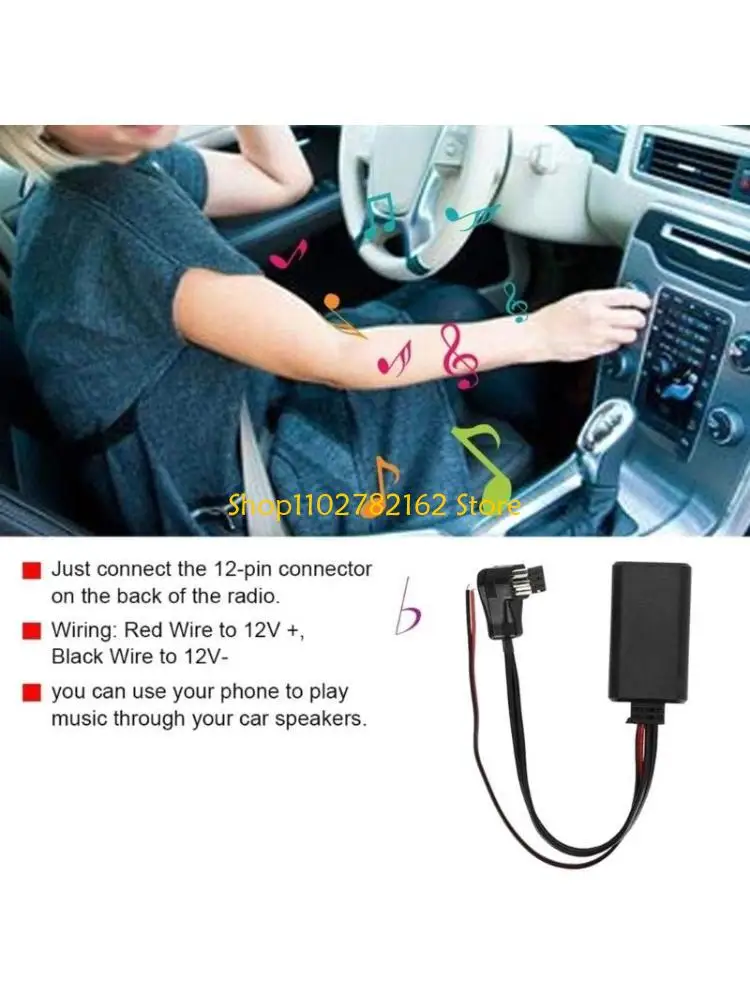 

547B Stereo Bluetooth-compatible AUX Adapter Car Stereo Media Adapter for P99 P01